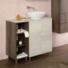 Mobile a terra  145X46 per lavabo d'appoggio - 1