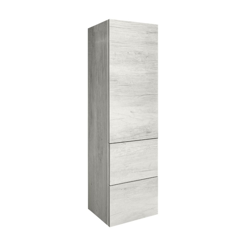 Colonna 35X32,5X124 con anta e due cassetti - 1